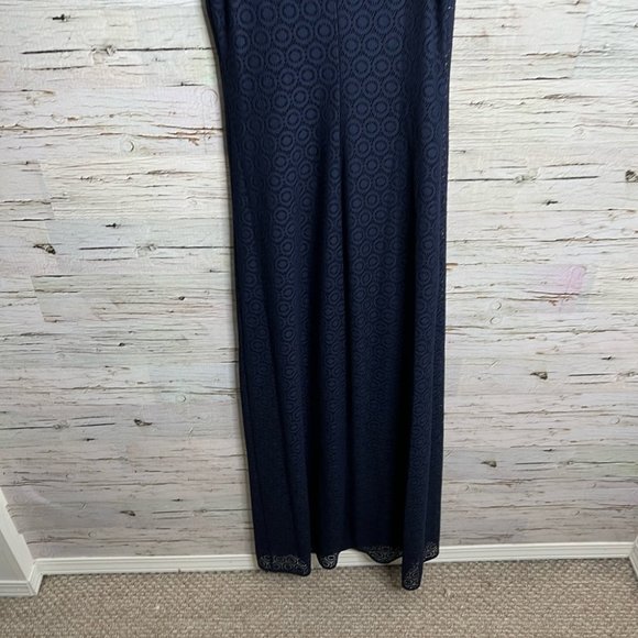 Lilly Pulitzer Westport Maxi Dress Navy Blue Size Xs - Picture 8 of 10